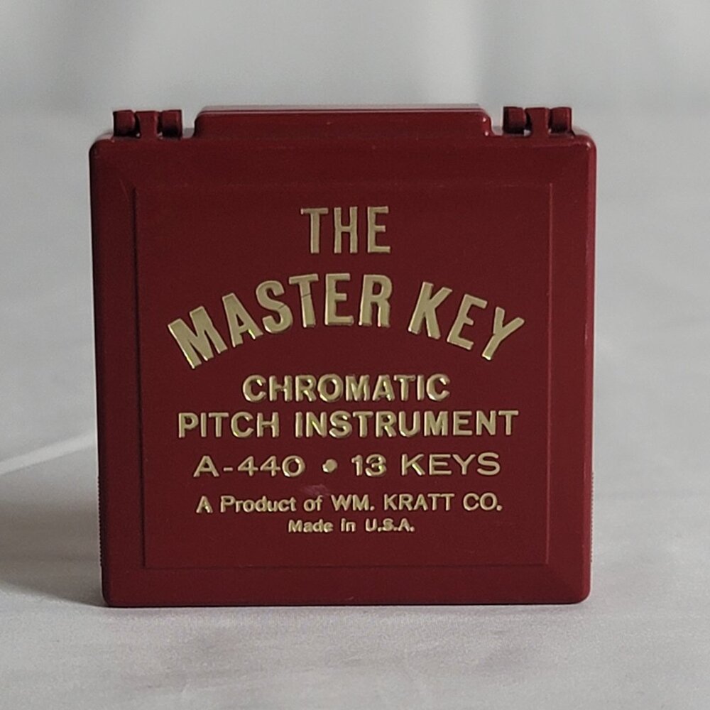Master Key Chromatic Pitch Instrument A-440 13 Keys